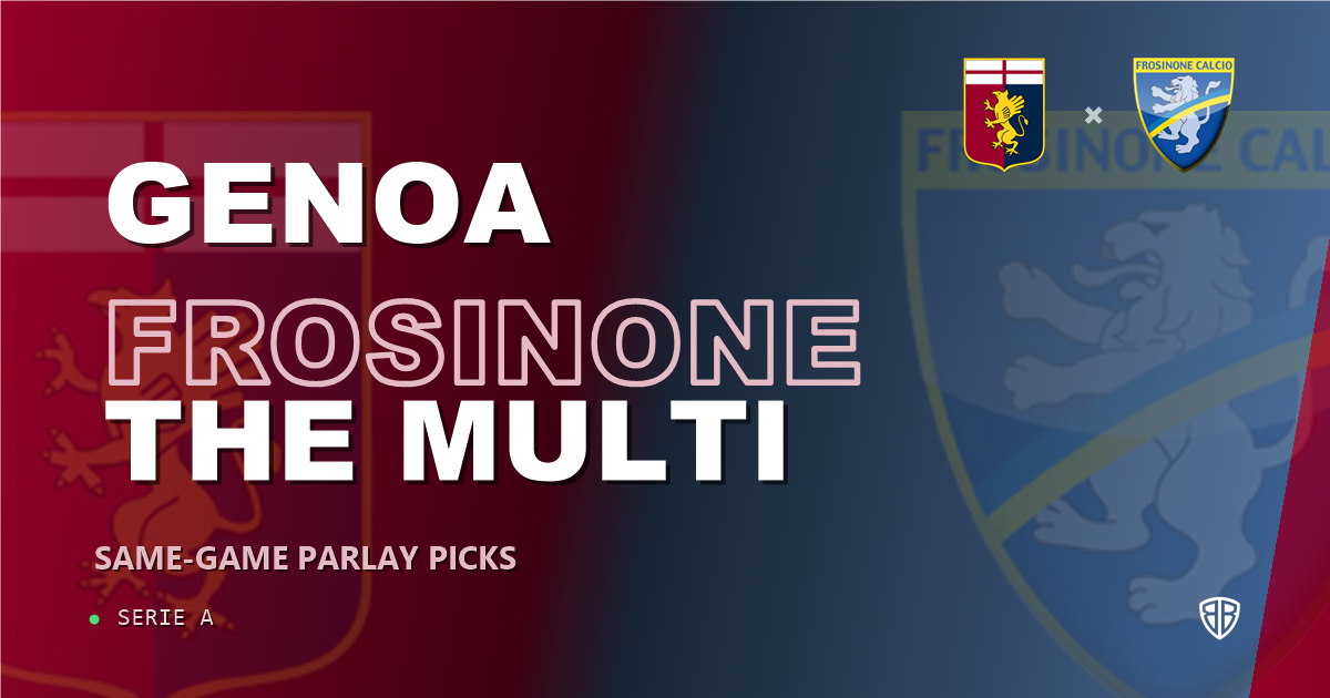 Genoa vs Frosinone Prediction & Same Game Parlay picks Value Parlay: Analytics Breakdown