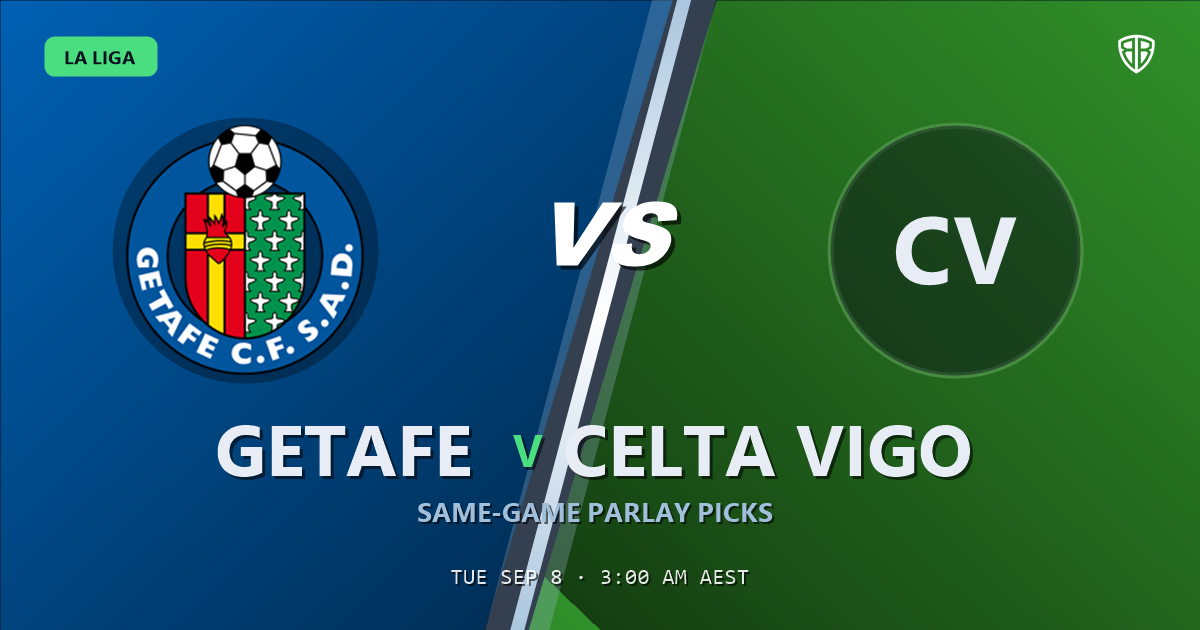 Getafe vs Celta Vigo Prediction & Same Game Parlay picks Top SGP: Smart Betting Angles