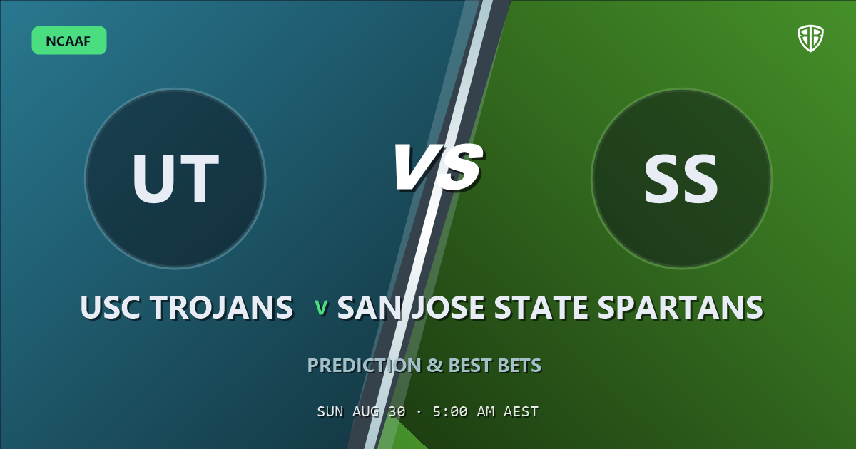 NCAAF news: USC Trojans vs San Jose State Spartans Prediction & Picks: Smart Betting Angles