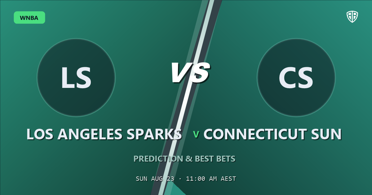 WNBA news: Los Angeles Sparks vs Connecticut Sun Prediction & Picks (Rae Burrell Key Factor): Full Match Breakdown & Bets