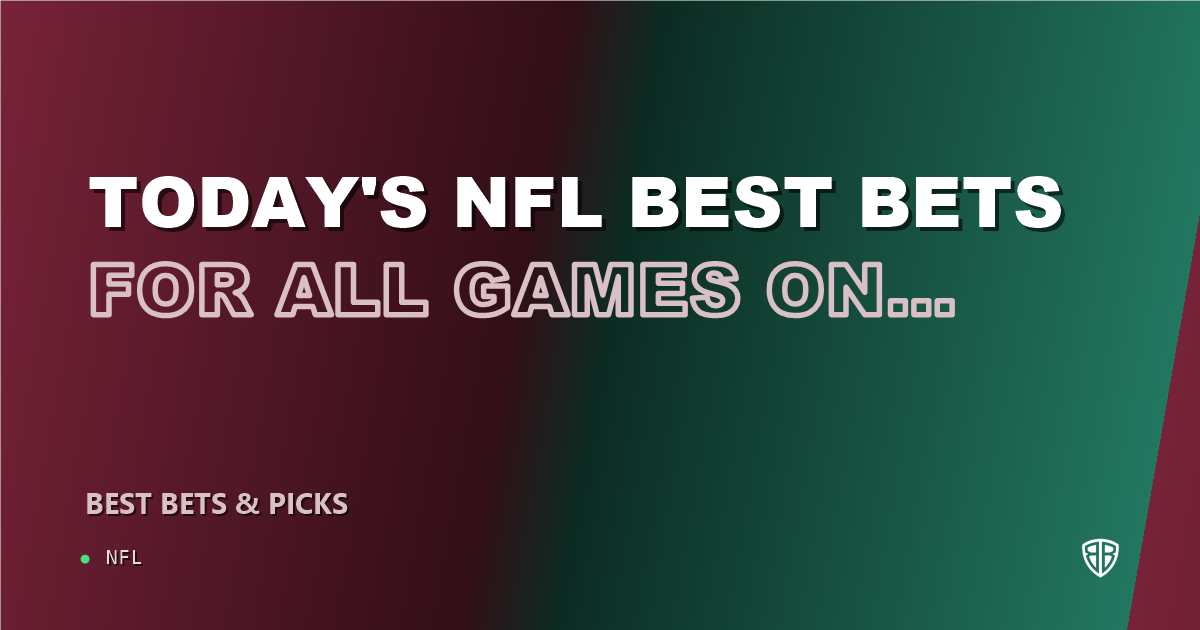 Today's NFL Best Bets for ALL Games on Saturday 01/03