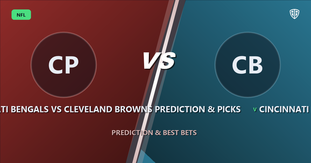 Cincinnati Bengals vs Cleveland Browns Prediction & Picks: Expert Betting Guide