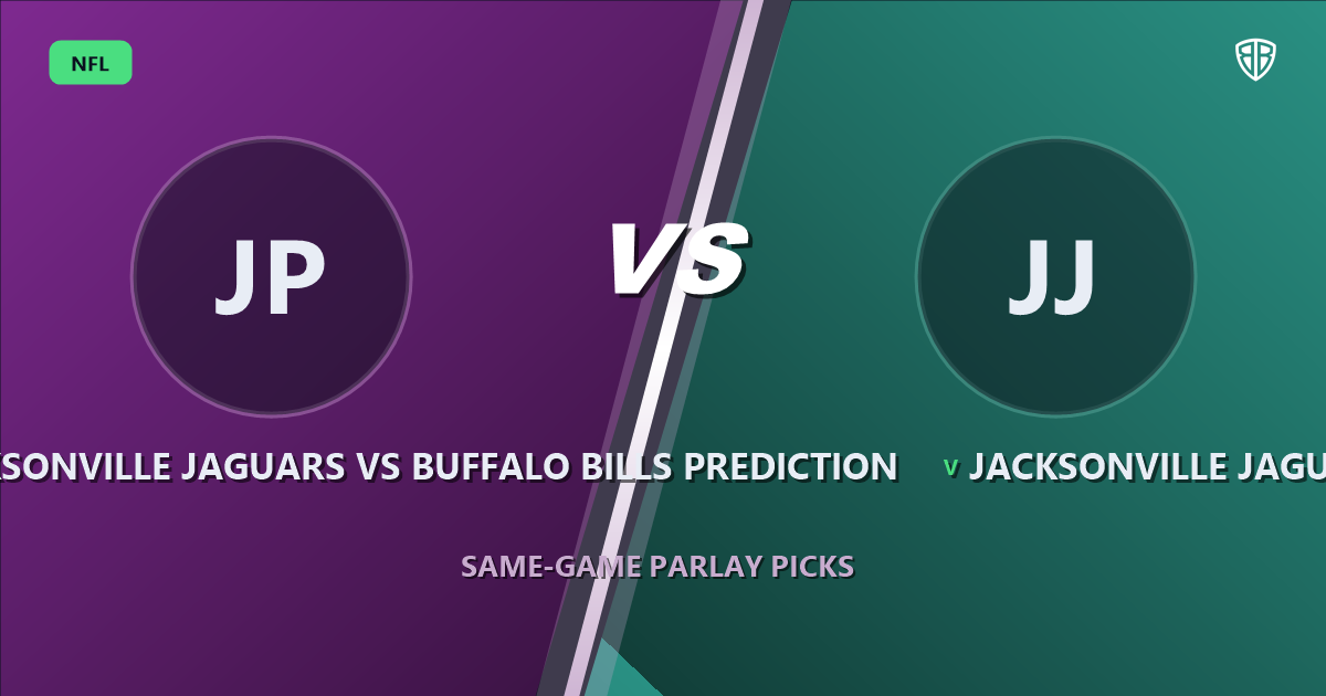 Jacksonville Jaguars vs Buffalo Bills Prediction & Same Game Parlay Picks: Expert Analysis