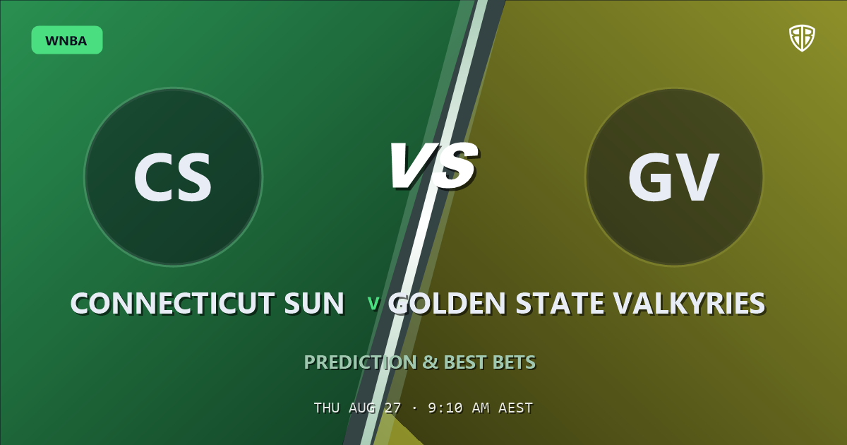 WNBA news: Connecticut Sun vs Golden State Valkyries Prediction & Picks (Cecilia Zandalasini Key Factor): Winning Game Angles