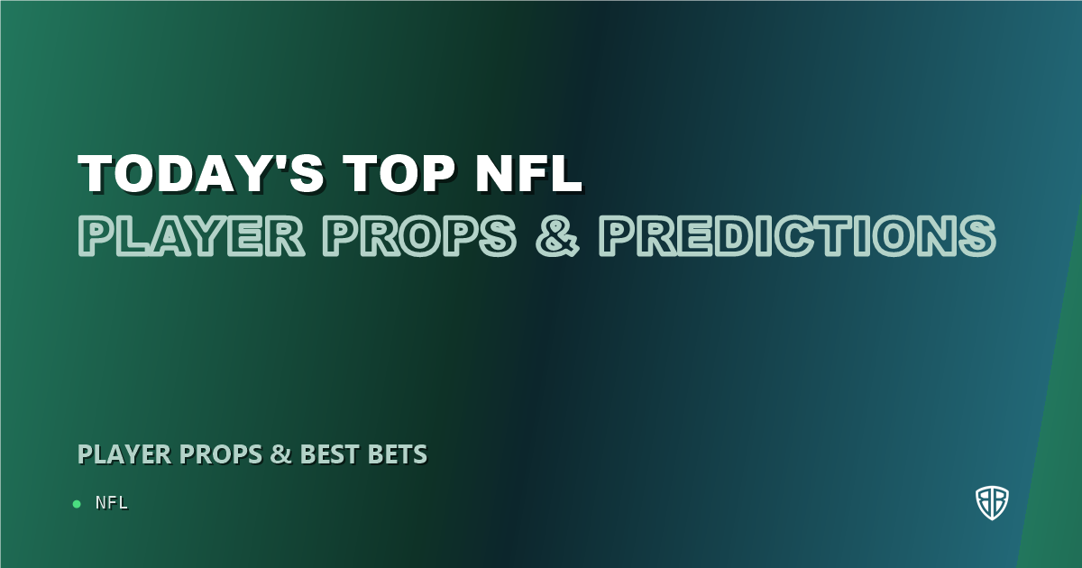 Today's Top NFL Player Props & Predictions, Tuesday 01/13 (Jaylen Warren Focus)