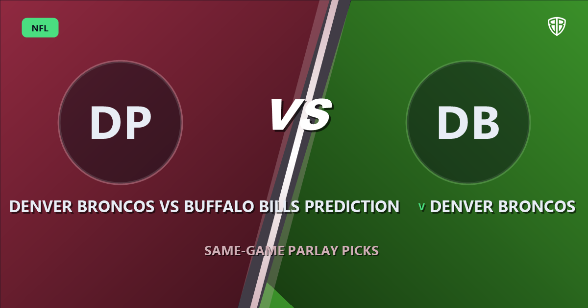 Denver Broncos vs Buffalo Bills Prediction & Same Game Parlay Picks: Expert Analysis