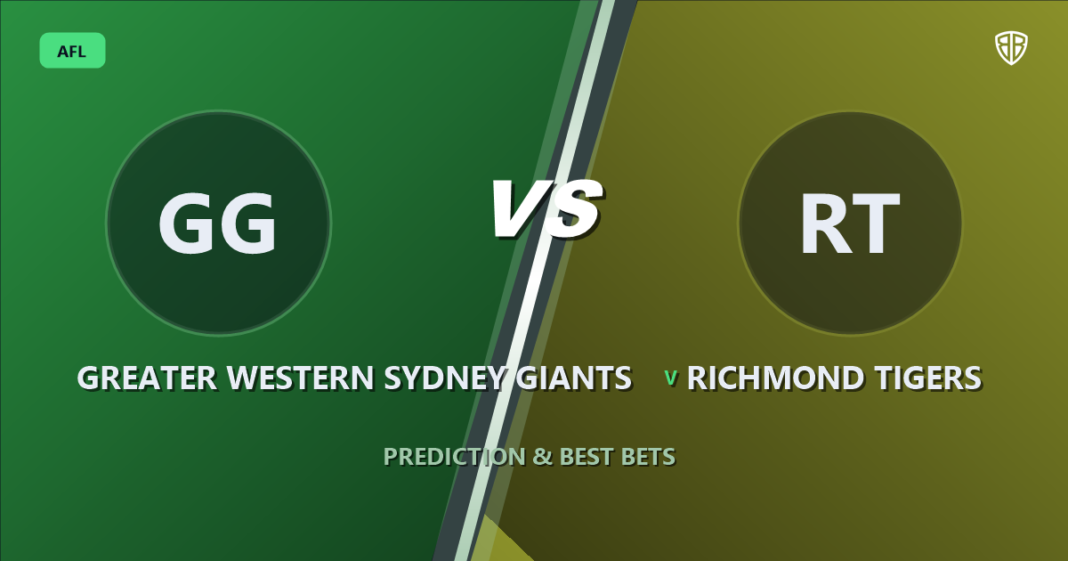 AFL news: Greater Western Sydney Giants vs Richmond Tigers Prediction & Picks (Jack Ross Key Factor): Full Match Breakdown & Bets