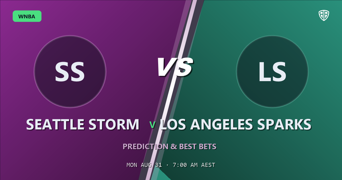 WNBA news: Seattle Storm vs Los Angeles Sparks Prediction & Picks (Rae Burrell Key Factor): Odds Analysis & Top Props