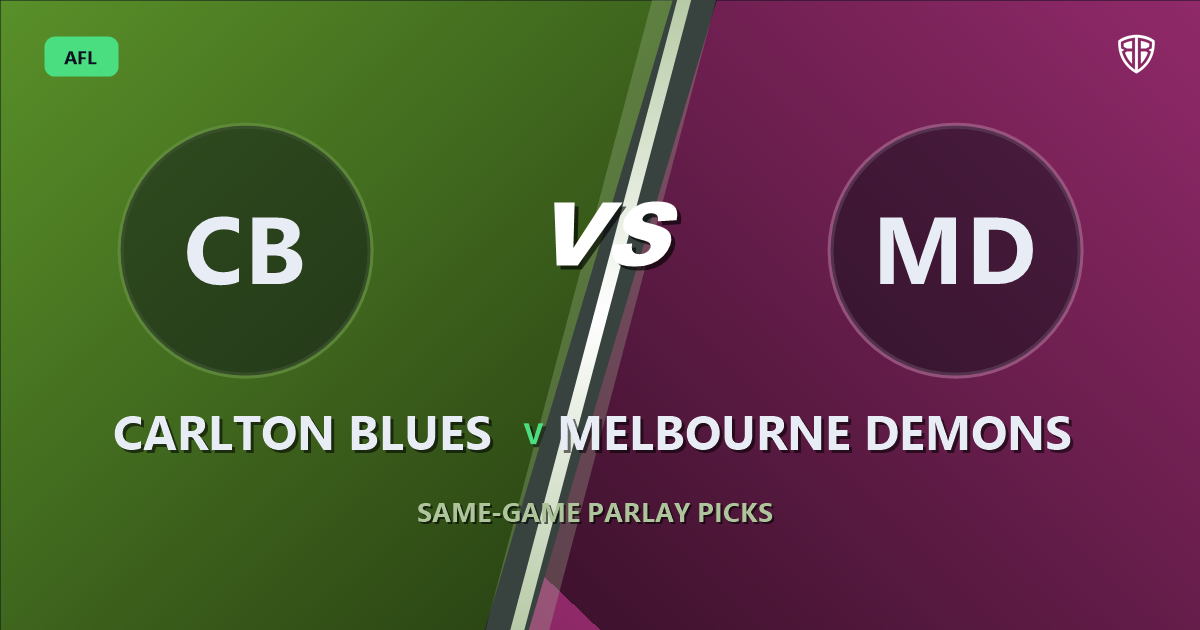 AFL news: Carlton Blues vs Melbourne Demons Prediction & Same Game Multi picks Key Insights: Our Expert Analysis