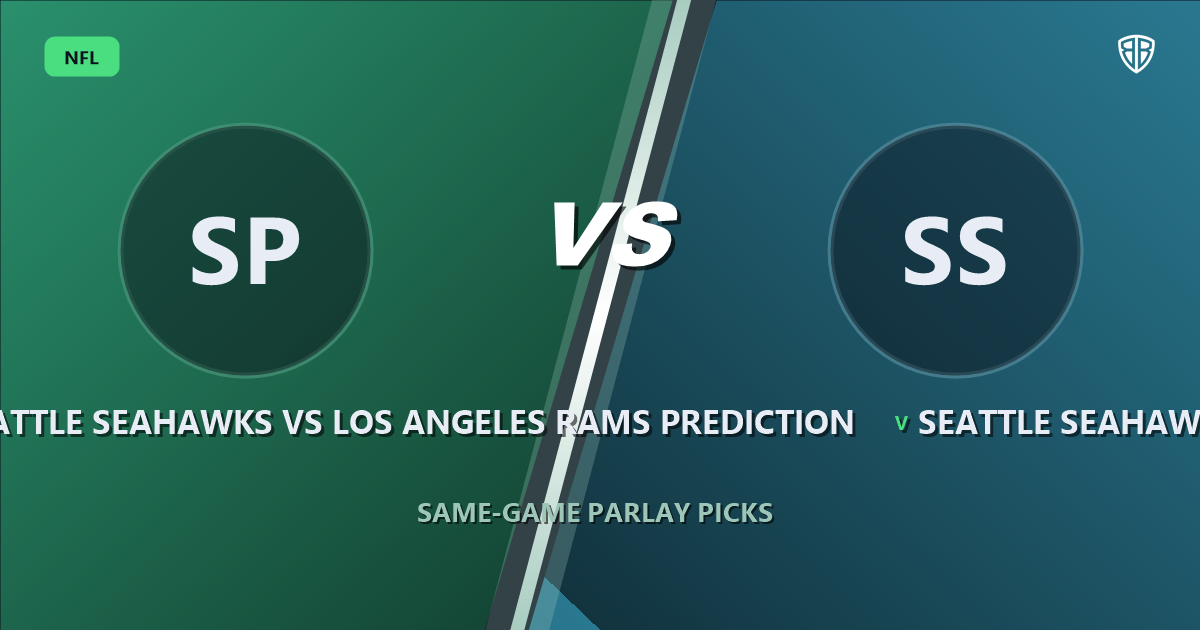 Seattle Seahawks vs Los Angeles Rams Prediction & Same Game Parlay Picks: High-Value Angles