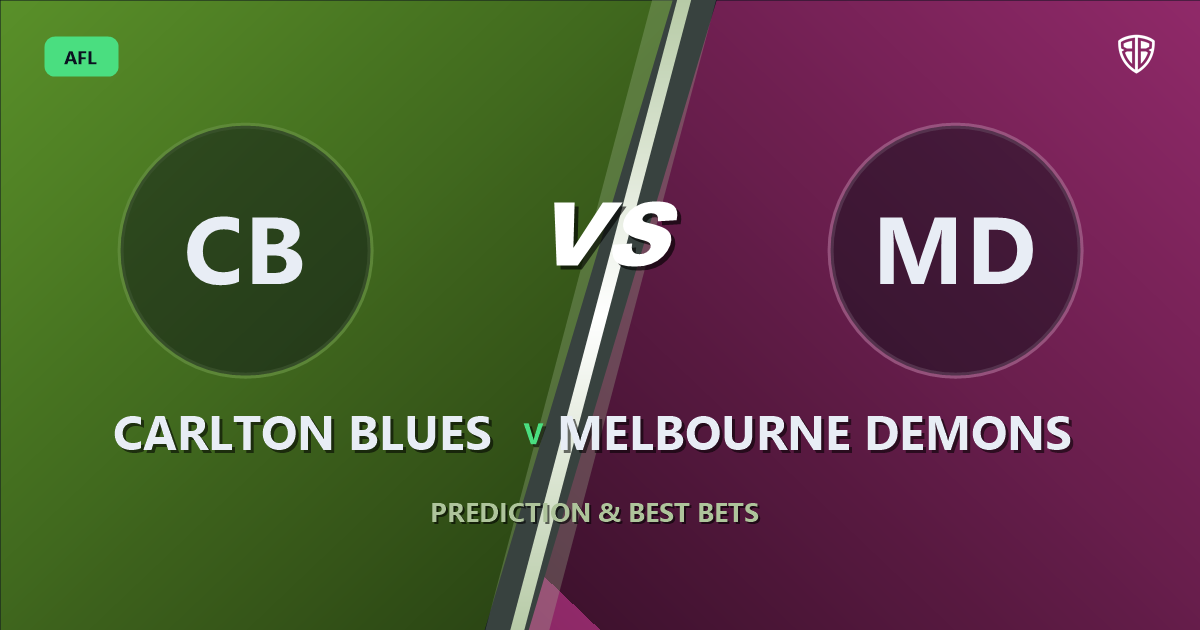 AFL news: Carlton Blues vs Melbourne Demons Prediction & Picks (Max Gawn Key Factor): Stat-Based Insights