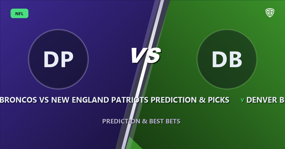 Denver Broncos vs New England Patriots Prediction & Picks (Jarrett Stidham Impact): Full Breakdown