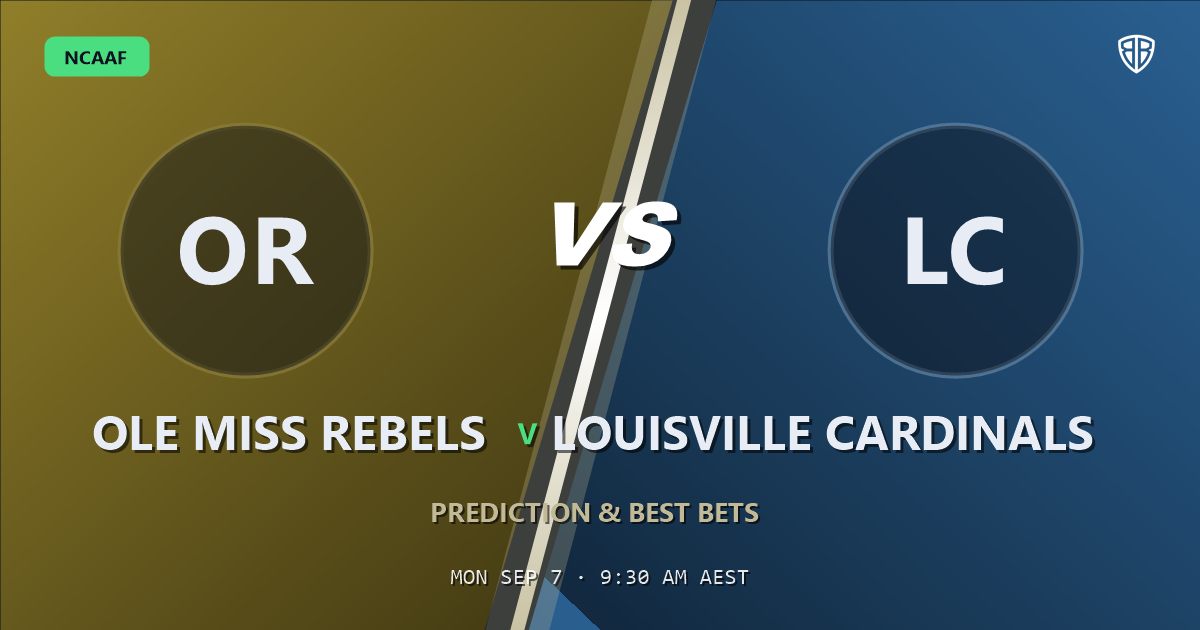 NCAAF news: Ole Miss Rebels vs Louisville Cardinals Prediction & Picks (Isaac Brown Key Factor): Winning Game Angles
