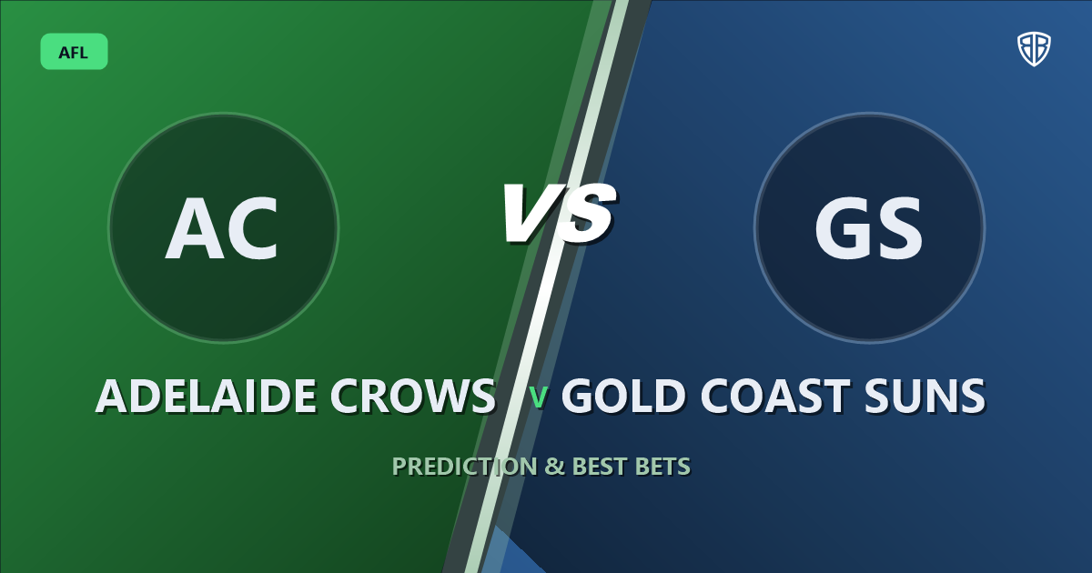 AFL news: Adelaide Crows vs Gold Coast Suns Prediction & Picks (Wayne Milera Key Factor): Full Match Breakdown & Bets