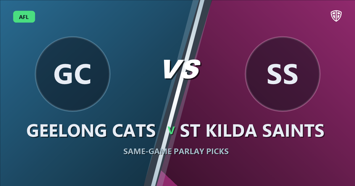 AFL news: Geelong Cats vs St Kilda Saints Prediction & Same Game Multi picks Key Insights: Analytics Breakdown