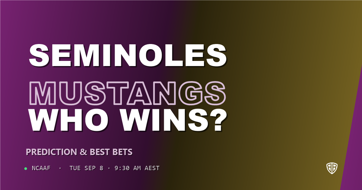 NCAAF news: Florida State Seminoles vs SMU Mustangs Prediction & Picks (Duce Robinson Key Factor): Don