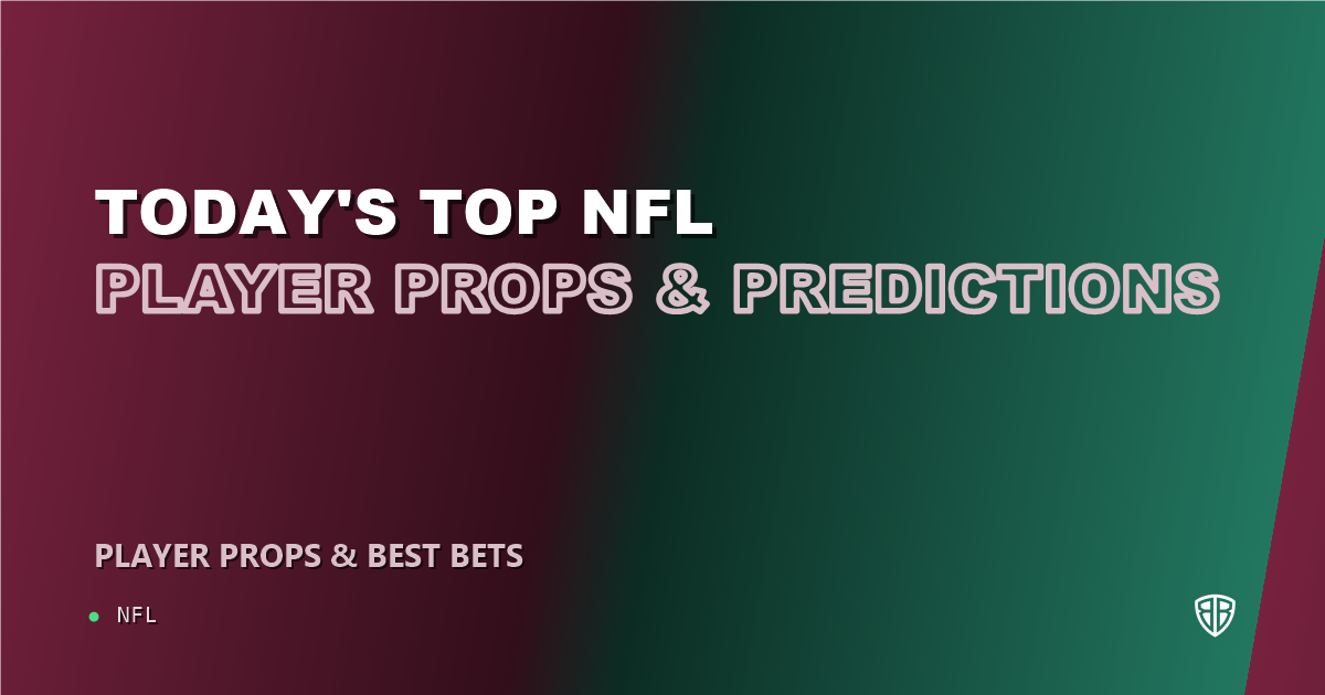 Today's Top NFL Player Props & Predictions, Saturday 01/31 (Drake Maye Focus)