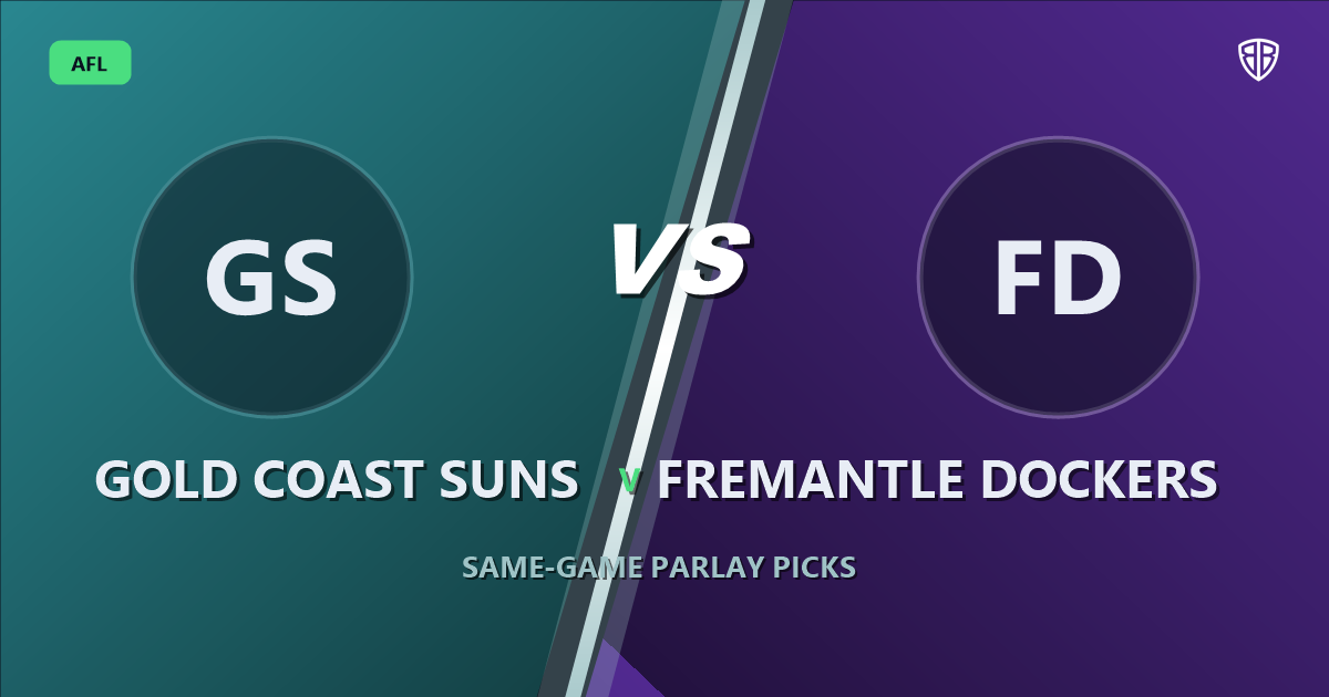AFL news: Gold Coast Suns vs Fremantle Dockers Prediction & Same Game Multi picks Key Insights: High-Value Opportunity