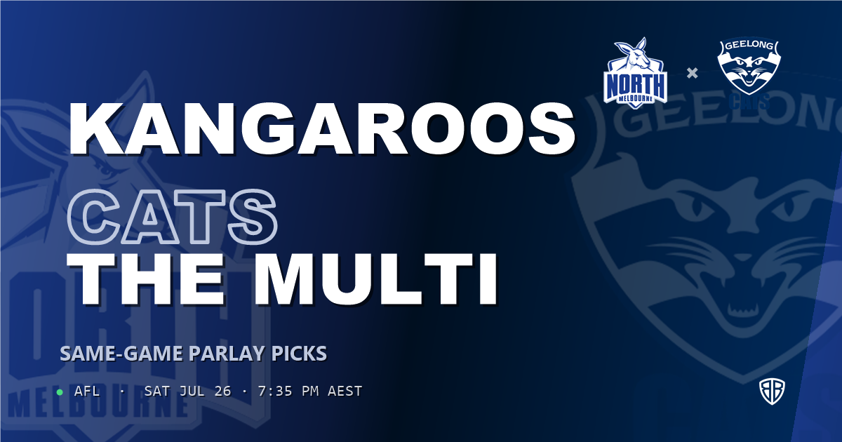 AFL news: North Melbourne Kangaroos vs Geelong Cats Prediction & Same Game Multi picks Key Insights: High-Value Opportunity