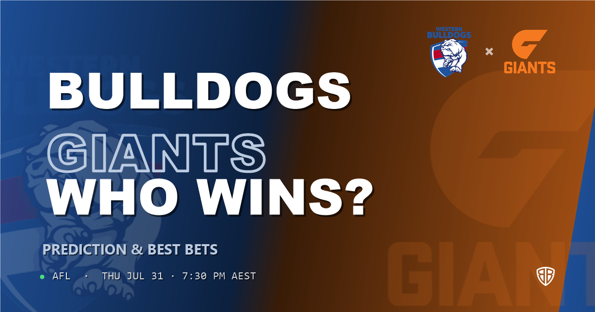 AFL news: Western Bulldogs vs Greater Western Sydney Giants Prediction & Picks (NA Key Factor): Odds Analysis & Top Props