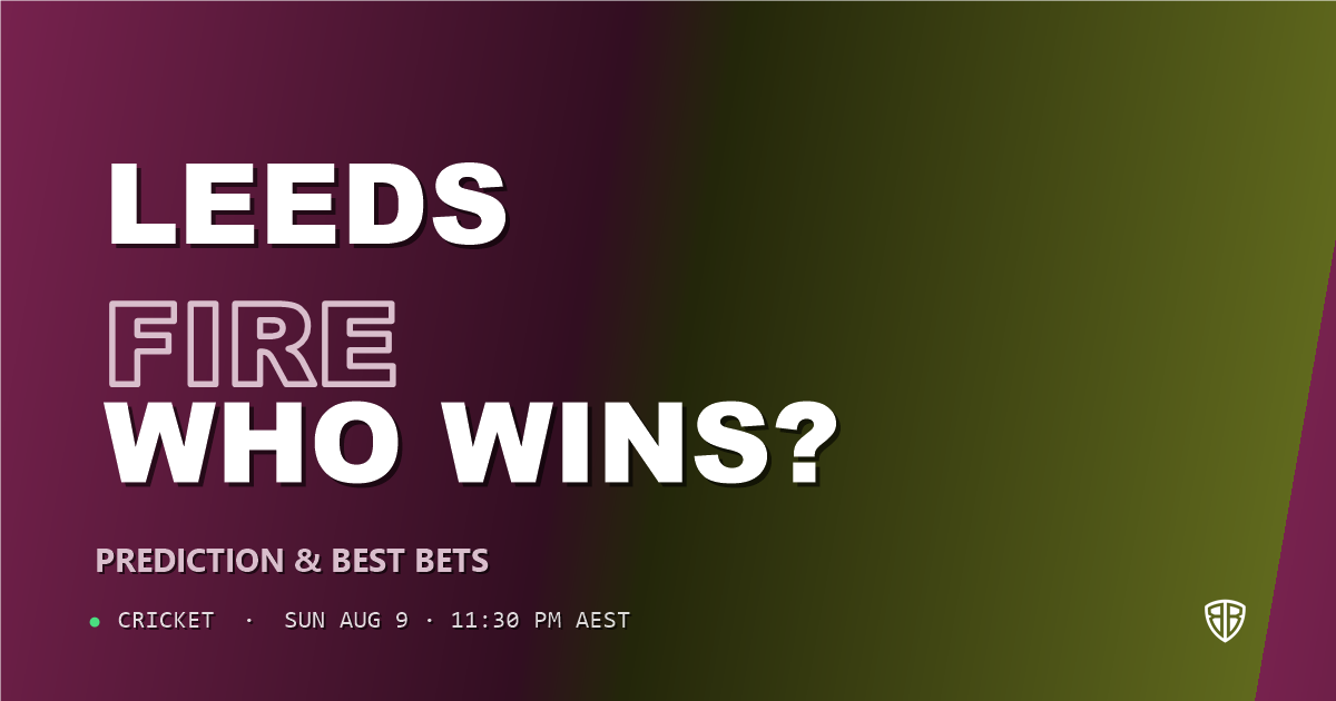 Cricket news: Sunrisers Leeds vs Welsh Fire Prediction & Picks: The Hundred Preview