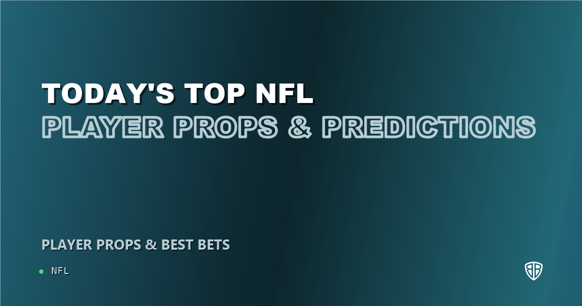 Today's Top NFL Player Props & Predictions, Friday 09/04 (Sam Darnold Focus)